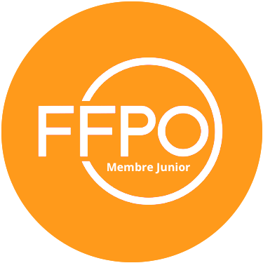 Badge indiquant qu'Angélique DEROO fait partie de la FFPO